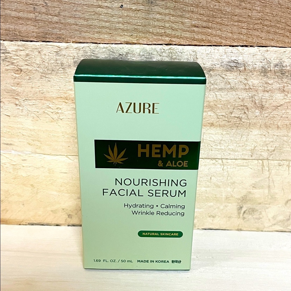Hemp & Aloe Nourishing Facial Serum